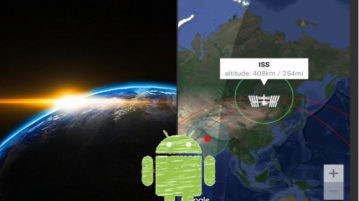 Free Android App To Track International Space Station And Iridium Flares featured