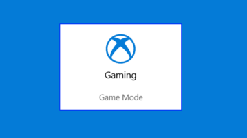 enable game mode in windows 10