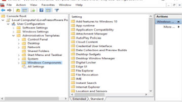 apply group policy for a particular user in windows 10