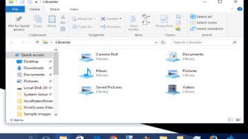 pin libraries folder to taskbar in windows 10