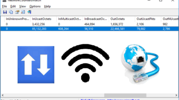 Free Software to Display System Counters for Each Network Interface