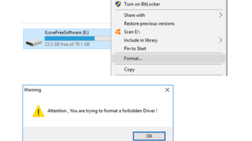 Lock Hard Disk from being Formatted Accidentally