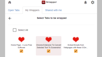 Wrapper chrome extension