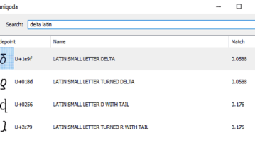 Free Software To Type Unicode Characters By Name