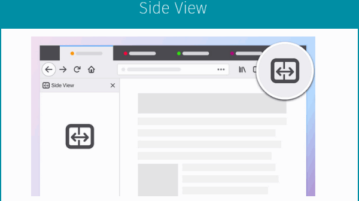 Firefox Side View feature