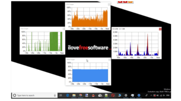 floating windows for ram, disk, cpu usage