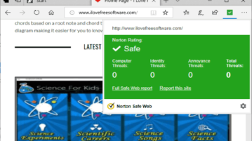 norton safe web extension microsoft edge