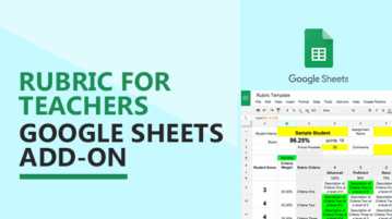 CoRubrics Google Sheets add-on