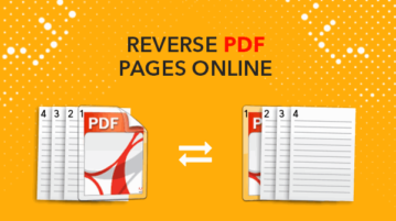 reverse pdf pages online