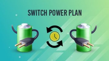 switch power plan at specified time when no mouse and keyboard activity