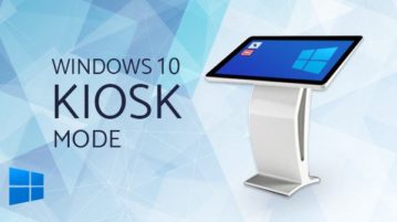 turn on windows 10 kiosk mode