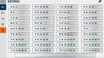 morse code dot dot dot home