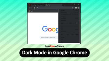 dark mode google chrome