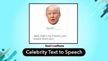 Celebrity Text to Speech