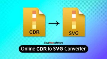 Online CDR to SVG converter