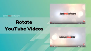 How to Rotate Videos on YouTube?