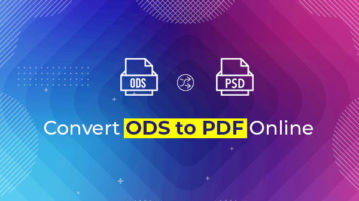 Convert ODS to PDF online