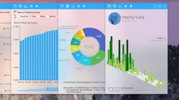 Free macOS menubar app for GitHub to See Stars, followers, Statistics