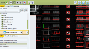 Free software to measure, quantify objects in high resolution images