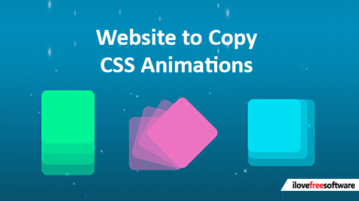 Website to copy CSS animations