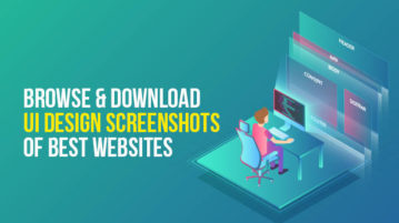 browse and download ui design screenshots of best websites