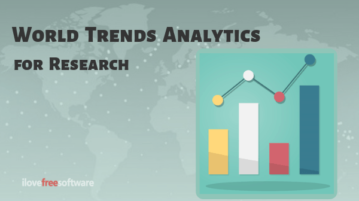 Explore World Trends to get Trends Analytics for Research with this Free Website