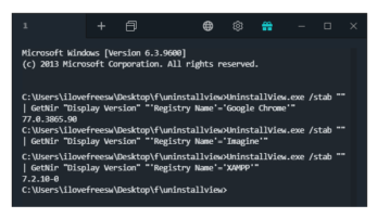 Nirsoft Utility to Read CSV, TSV Data from Output of CLI tools