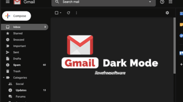 Gmail Dark Mode