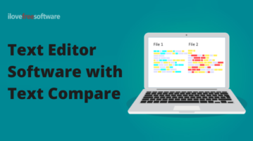 3 Free Text Editor Software with Text Compare Feature