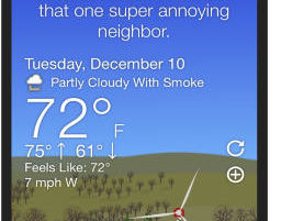 Funny Weather Apps for iPhone