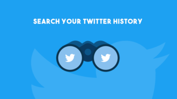 How to Search Your Twitter History?