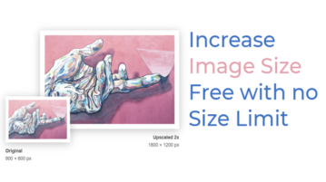 Upscale by Sticker Mule: Increase Image Resolution Free with no Size Limit