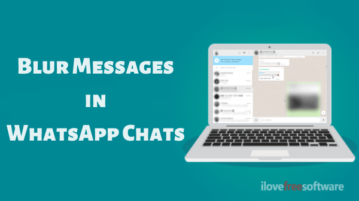 Blur Messages in WhatsApp Chats with this WhatsApp Web Privacy Extension