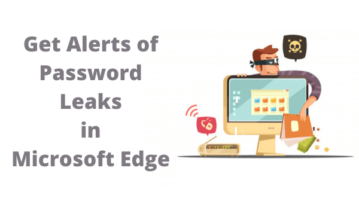 How to Get Alerts of Password Leaks in Microsoft Edge?