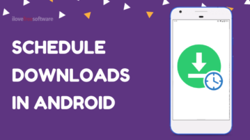 How to Schedule Downloads in Android using Google Chrome?