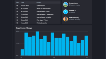 How to See Last 100 Days of Code Statistics in VS Code