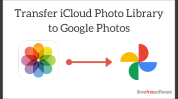 How to Transfer iCloud Photo Library to Google Photos?