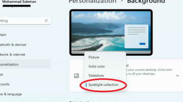 How to Set Spotlight Images as Wallpaper in Windows 11