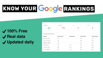 SEO rank tracker based on Google Search Console