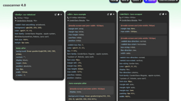 Free CSS Scanner for Chrome to Copy CSS of any Element in 1 Click